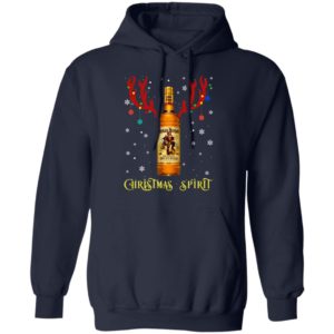 Christmas Spirit Reindeer Captain Morgan Whisky Sweatshirt