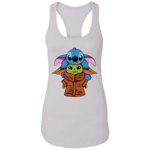 Baby Yoda and Baby Stitch Shirt image Baby Yoda and Baby Stitch Shirt