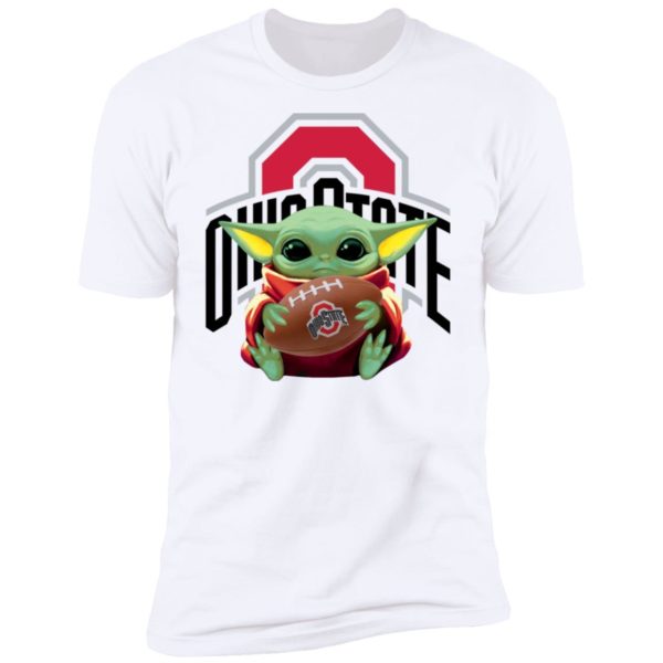 Baby Yoda Hug Ohio State Buckeyes Shirt