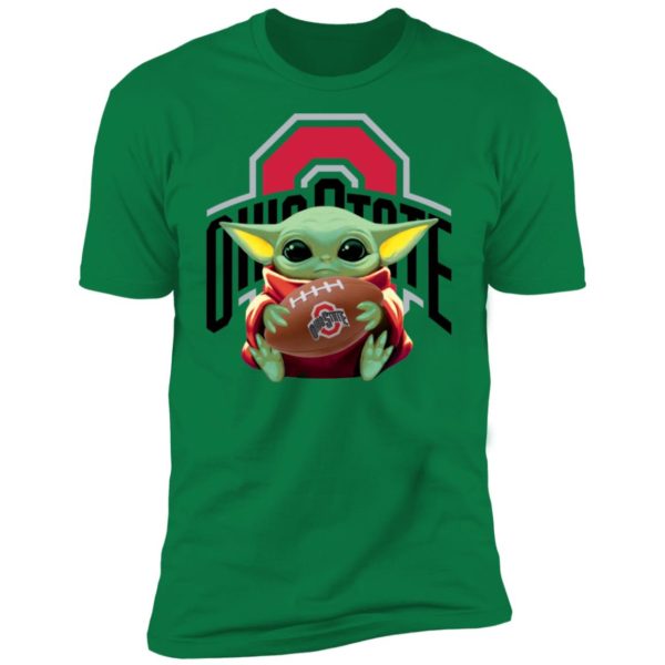 Baby Yoda Hug Ohio State Buckeyes Shirt