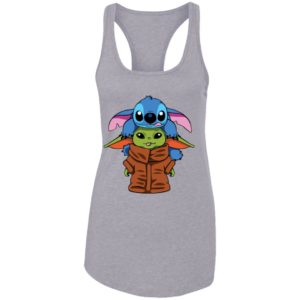 Baby Yoda and Baby Stitch Shirt image Baby Yoda and Baby Stitch Shirt