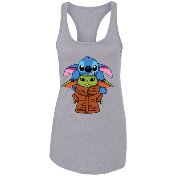 Baby Yoda and Baby Stitch Shirt