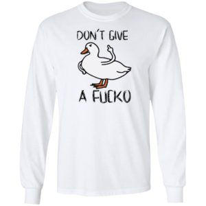 Duck Don’t Give A Fucko Shirt image Duck Don’t Give A Fucko Shirt