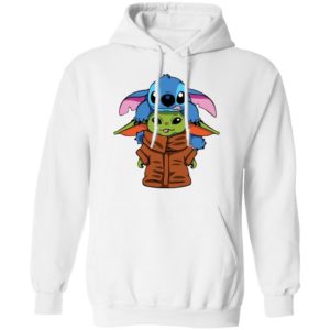 Baby Yoda and Baby Stitch Shirt image Baby Yoda and Baby Stitch Shirt