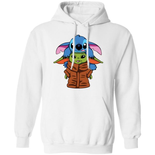 Baby Yoda and Baby Stitch Shirt