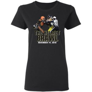 The Helmet Brawl Pittsburgh VS Cleveland Shirt image The Helmet Brawl Pittsburgh VS Cleveland Shirt