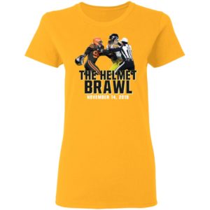 The Helmet Brawl Pittsburgh VS Cleveland Shirt image The Helmet Brawl Pittsburgh VS Cleveland Shirt