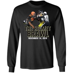 The Helmet Brawl Pittsburgh VS Cleveland Shirt image The Helmet Brawl Pittsburgh VS Cleveland Shirt