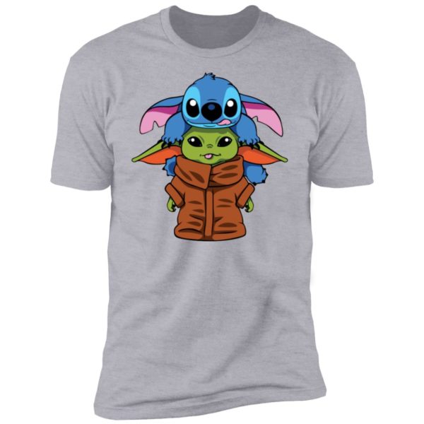 Baby Yoda and Baby Stitch Shirt