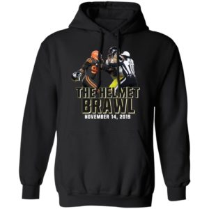 The Helmet Brawl Pittsburgh VS Cleveland Shirt image The Helmet Brawl Pittsburgh VS Cleveland Shirt