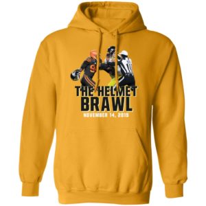 The Helmet Brawl Pittsburgh VS Cleveland Shirt image The Helmet Brawl Pittsburgh VS Cleveland Shirt