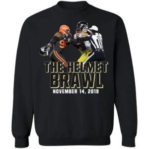 The Helmet Brawl Pittsburgh VS Cleveland Shirt image The Helmet Brawl Pittsburgh VS Cleveland Shirt