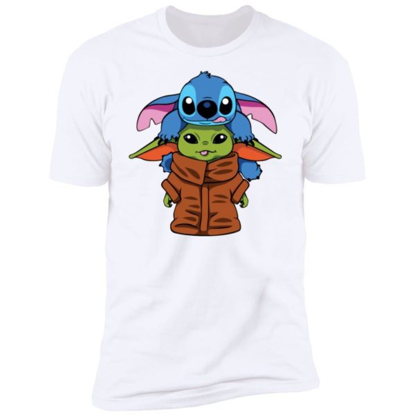 Baby Yoda and Baby Stitch Shirt