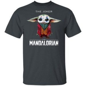 The Joker Baby Yoda The Mandalorian Shirt image The Joker Baby Yoda The Mandalorian Shirt