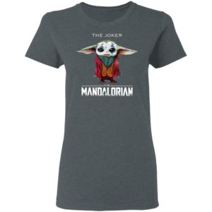 The Joker Baby Yoda The Mandalorian Shirt image The Joker Baby Yoda The Mandalorian Shirt