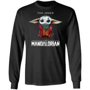 The Joker Baby Yoda The Mandalorian Shirt image The Joker Baby Yoda The Mandalorian Shirt