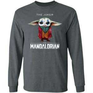 The Joker Baby Yoda The Mandalorian Shirt image The Joker Baby Yoda The Mandalorian Shirt