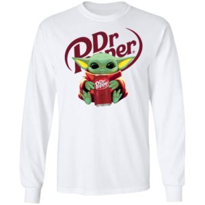 Baby Yoda Hug Dr Pepper Shirt image Baby Yoda Hug Dr Pepper Shirt