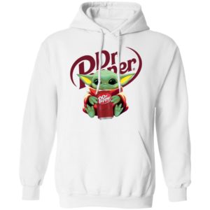 Baby Yoda Hug Dr Pepper Shirt image Baby Yoda Hug Dr Pepper Shirt