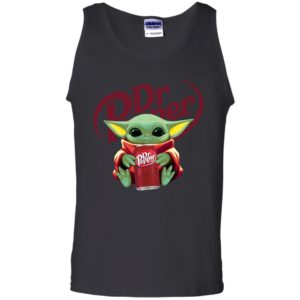 Baby Yoda Hug Dr Pepper Shirt image Baby Yoda Hug Dr Pepper Shirt