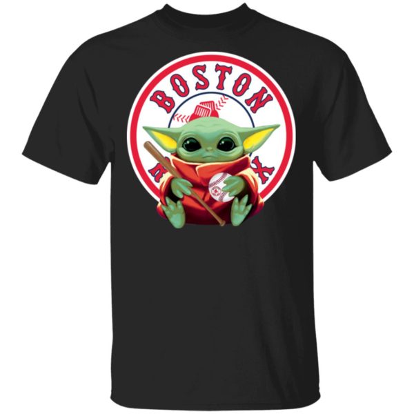 Baby Yoda Boston Red Sox Shirt