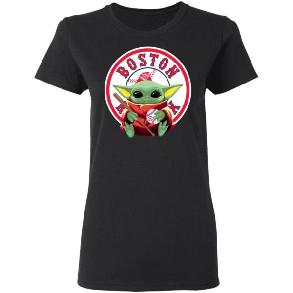 Baby Yoda Boston Red Sox Shirt