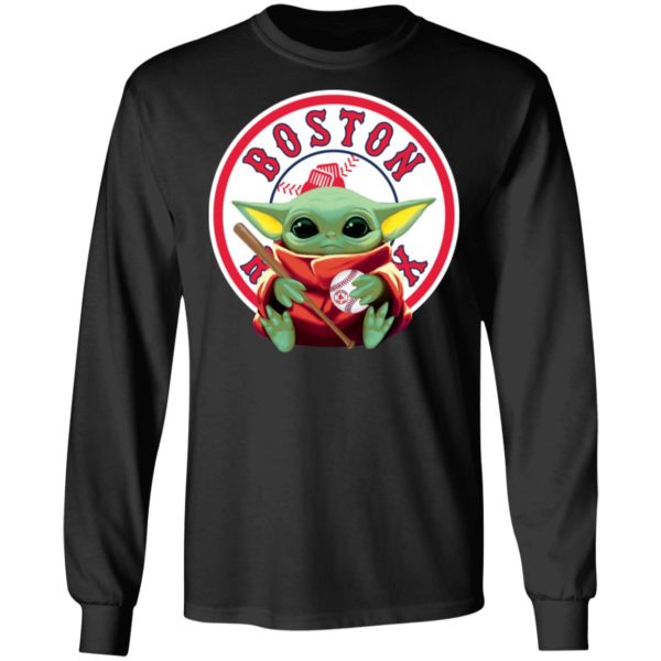 Baby Yoda Boston Red Sox Shirt