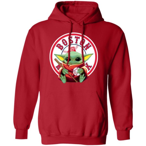 Baby Yoda Boston Red Sox Shirt