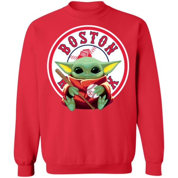 Baby Yoda Boston Red Sox Shirt