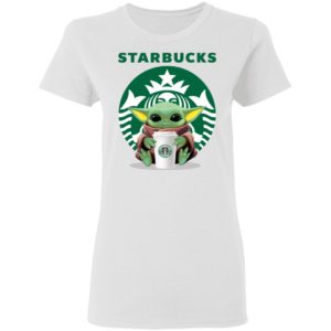 Baby Yoda Hug Starbucks Shirt image Baby Yoda Hug Starbucks Shirt