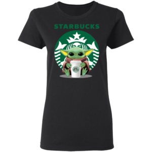 Baby Yoda Hug Starbucks Shirt image Baby Yoda Hug Starbucks Shirt