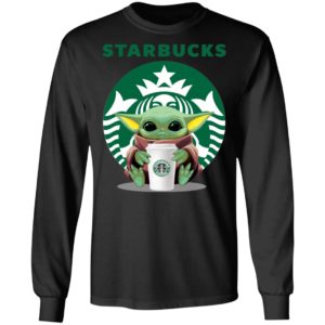 Baby Yoda Hug Starbucks Shirt image Baby Yoda Hug Starbucks Shirt