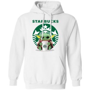 Baby Yoda Hug Starbucks Shirt image Baby Yoda Hug Starbucks Shirt