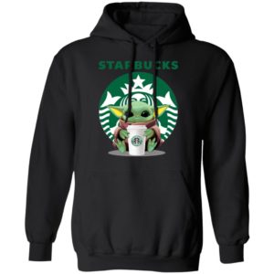 Baby Yoda Hug Starbucks Shirt image Baby Yoda Hug Starbucks Shirt