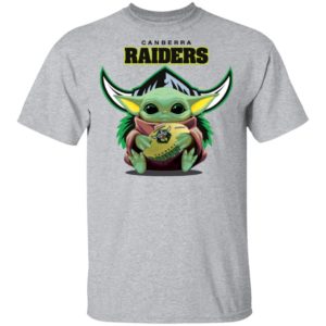 Baby Yoda Canberra Raiders Shirt