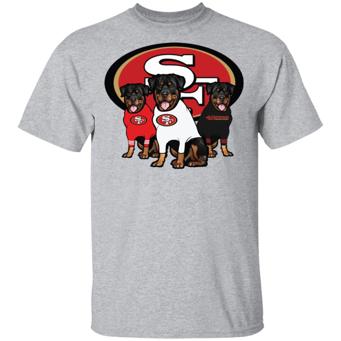 San Francisco 49ers Rottweiler Shirt image San Francisco 49ers Rottweiler Shirt