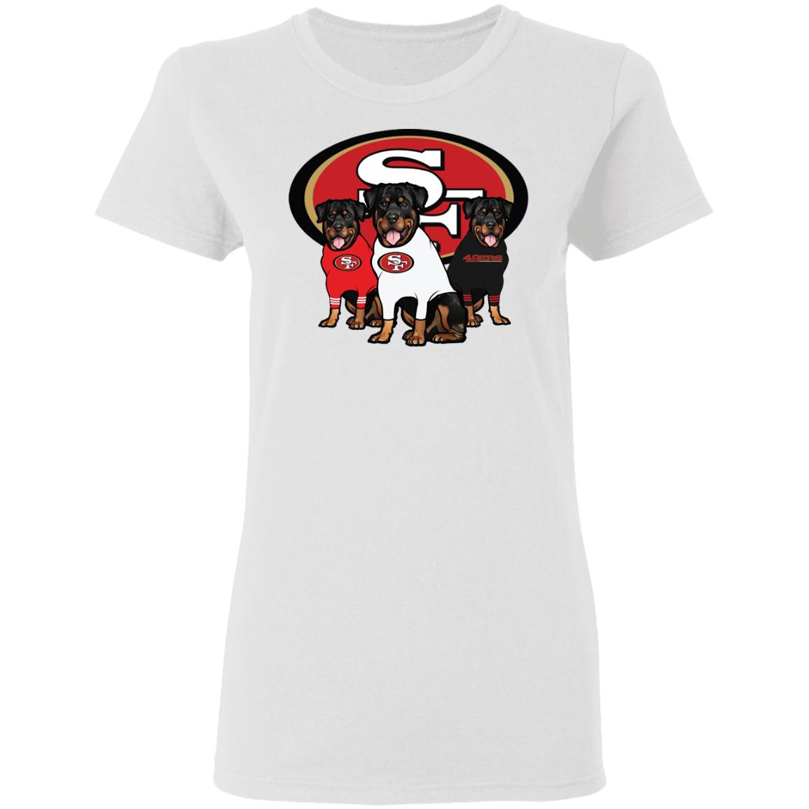 San Francisco 49ers Rottweiler Shirt image San Francisco 49ers Rottweiler Shirt