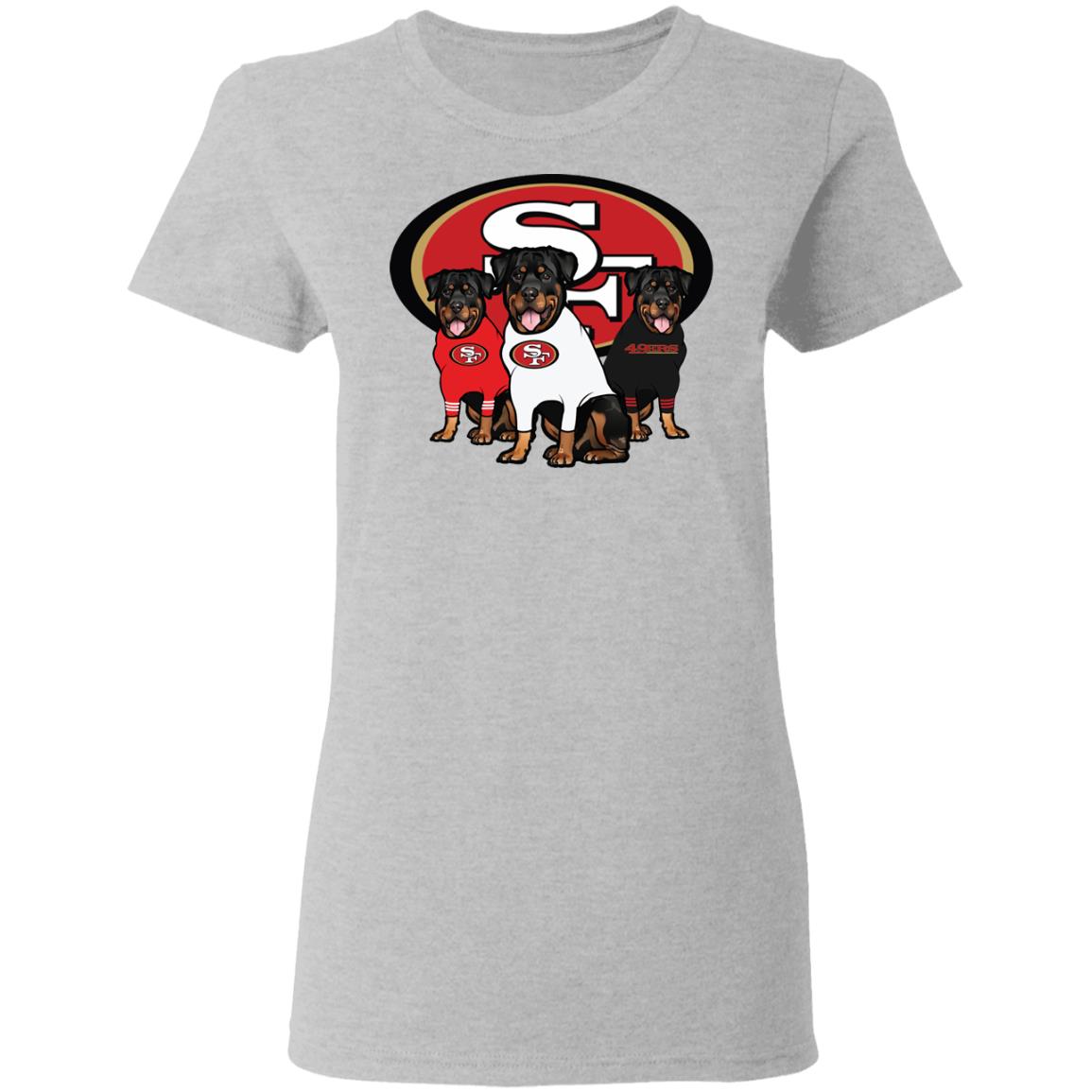 San Francisco 49ers Rottweiler Shirt image San Francisco 49ers Rottweiler Shirt