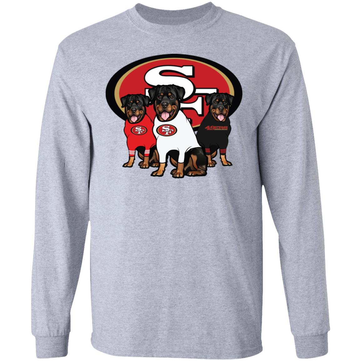San Francisco 49ers Rottweiler Shirt image San Francisco 49ers Rottweiler Shirt