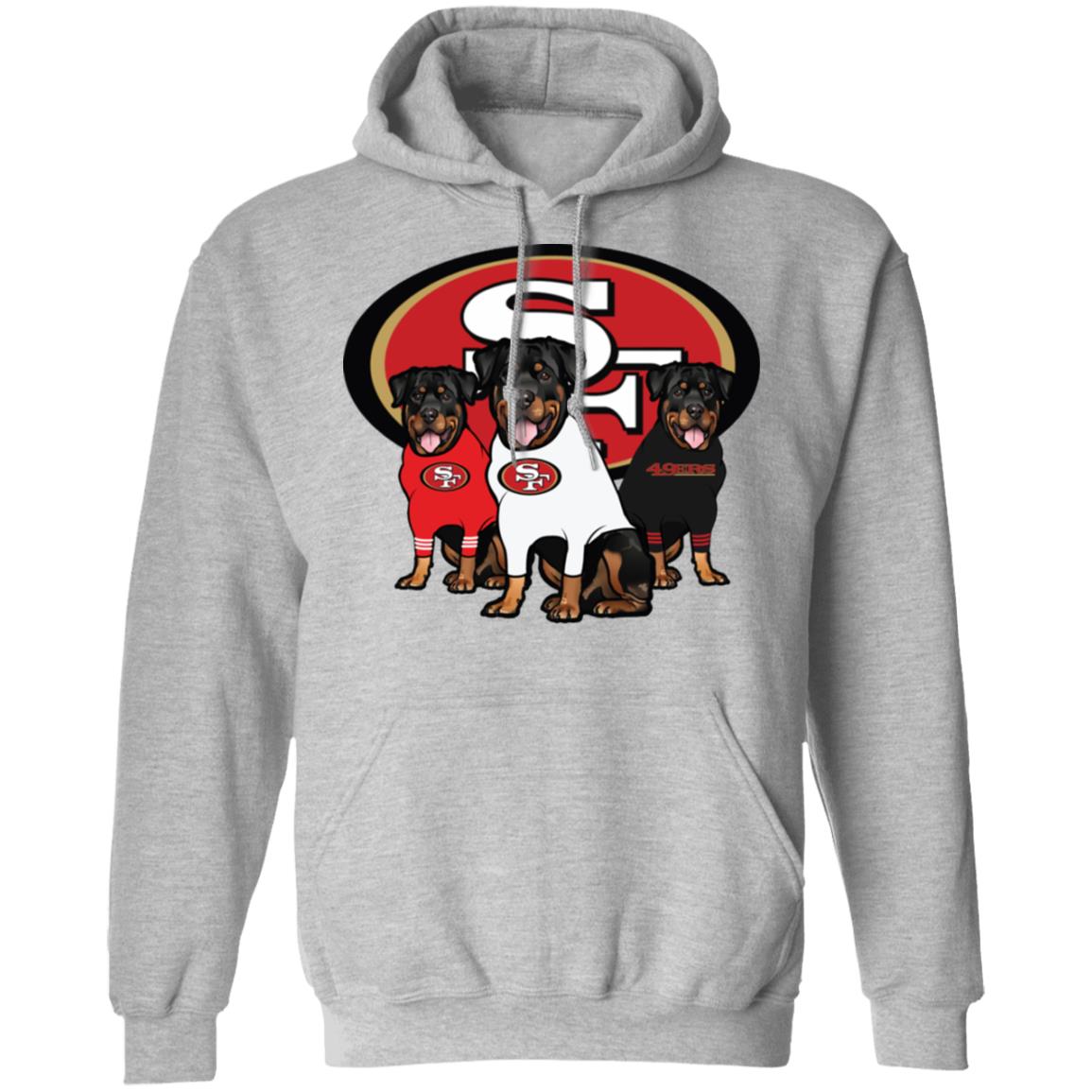 San Francisco 49ers Rottweiler Shirt image San Francisco 49ers Rottweiler Shirt