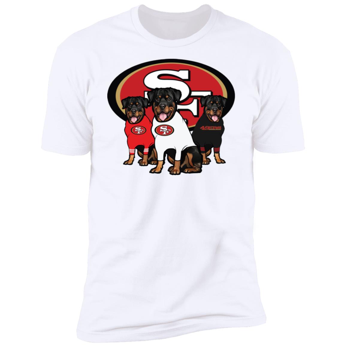 San Francisco 49ers Rottweiler Shirt image San Francisco 49ers Rottweiler Shirt