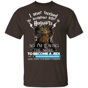Baby Yoda I Never Received My Acceptance Letter Hogwarts Shirt image Baby Yoda I Never Received My Acceptance Letter Hogwarts Shirt