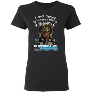 Baby Yoda I Never Received My Acceptance Letter Hogwarts Shirt image Baby Yoda I Never Received My Acceptance Letter Hogwarts Shirt