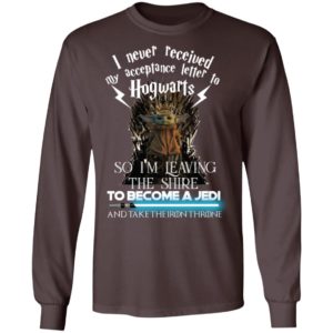 Baby Yoda I Never Received My Acceptance Letter Hogwarts Shirt image Baby Yoda I Never Received My Acceptance Letter Hogwarts Shirt