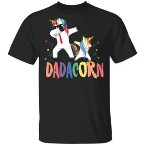 Unicorn Dabbing Dadacorn Shirt