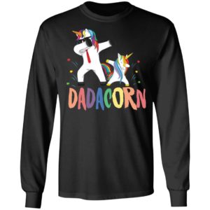 Unicorn Dabbing Dadacorn Shirt