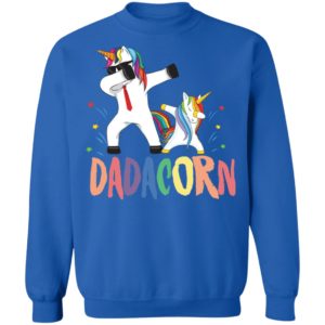 Unicorn Dabbing Dadacorn Shirt
