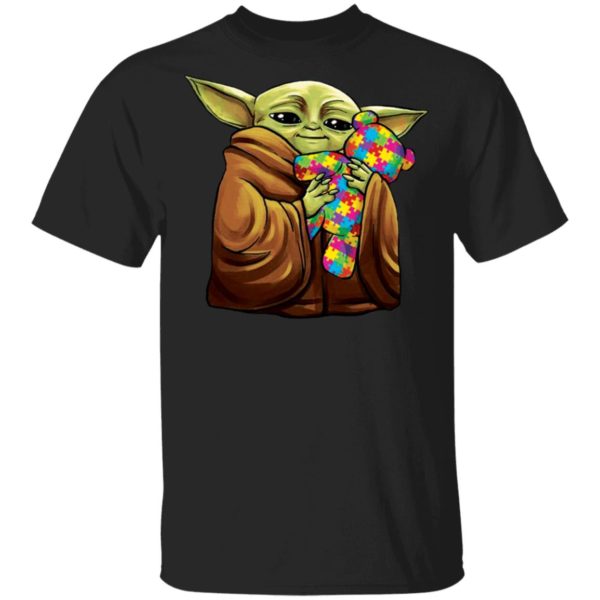 Master Yoda Hug Teddy Autism Shirt