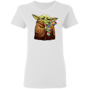 Master Yoda Hug Teddy Autism Shirt