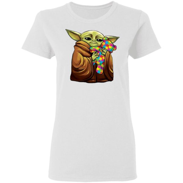 Master Yoda Hug Teddy Autism Shirt